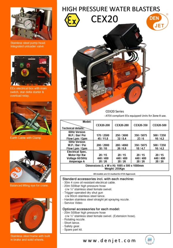 DEN-JET CEX20 Series Brochure 2025_cover