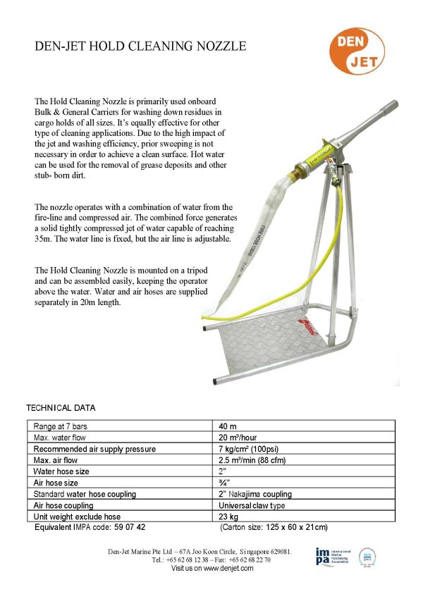 Den-Jet Hold Cleaning Gun 2025